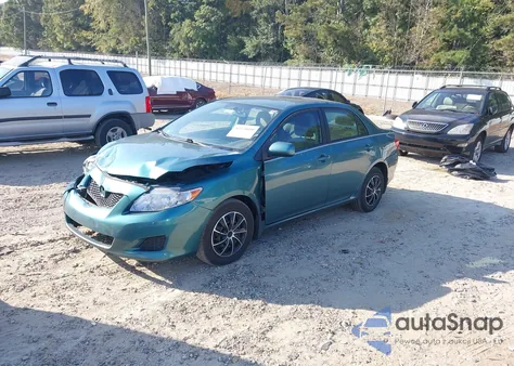 2009 Toyota Corolla Le из США, поврежденный, VIN JTDBL40E69J054543